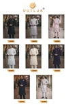 Outluk Wedding Collection Vol 142 Jacquard Mens Modi Jacket Kurta Pajama Manufacturers 142001 to 142008